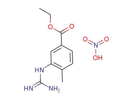 3-guanidino-4-methylbenzoic acid ethyl ester nitrate