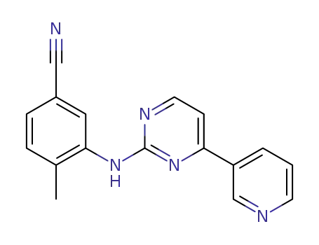 4-methyl-3-((4-(pyridin-3-yl)pyrimidin-2-yl)amino)benzonitrile