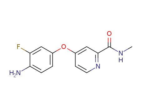 4-(4-amino-3-fluorophenoxy)pyridine-2-carboxylic acid methyl amide