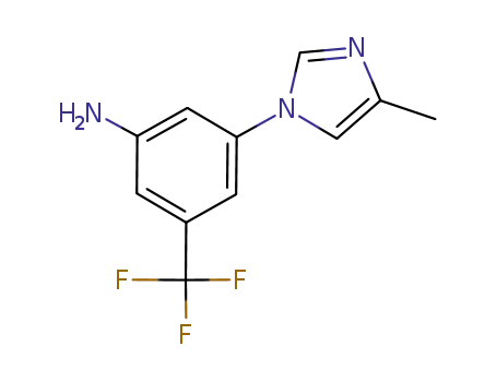 3-(4-methyl-1H-imidazol-1-yl)-5-(trifluoromethyl)aniline