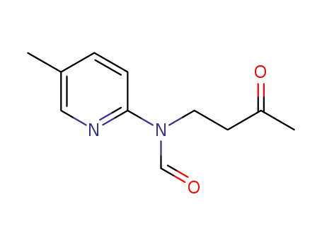 N-formyl-5-methyl-N-(3-oxobutyl)-2-pyridylamine