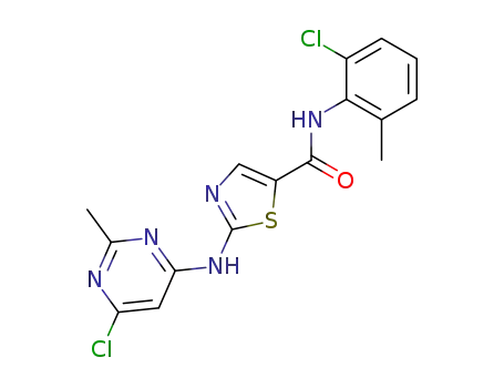 2-(6-chloro-2-methylpyrimidin-4-ylamino)-N-(2-chloro-6-methylphenyl)thiazole-5-carboxamide